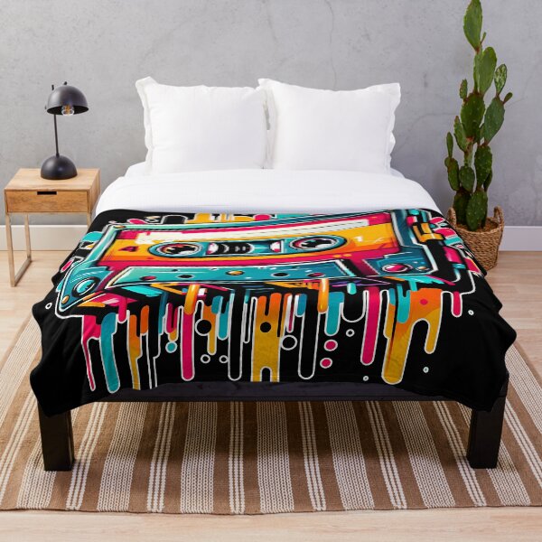 Item preview, Mixtape Magic: A Splash of Retro Color designed and sold by DopeVibeStuff.