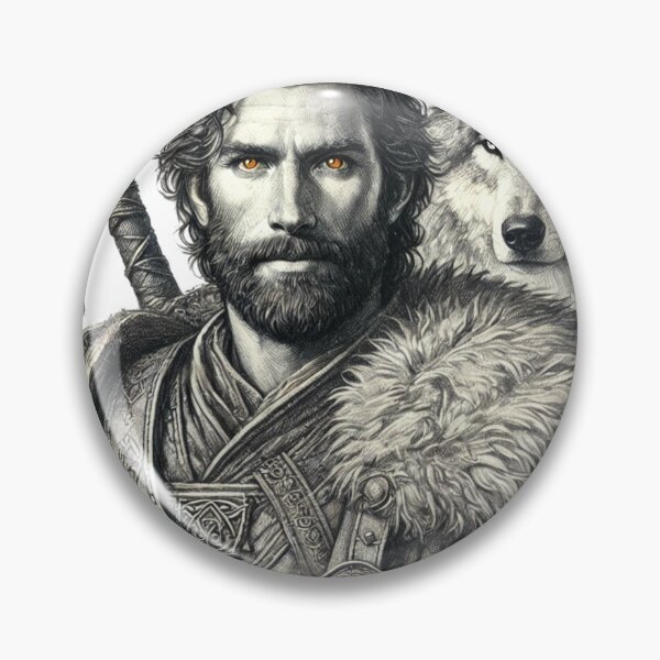 Item preview, Perrin Aybara Drawing Art - Daddy and Handsome designed and sold by ecdato.