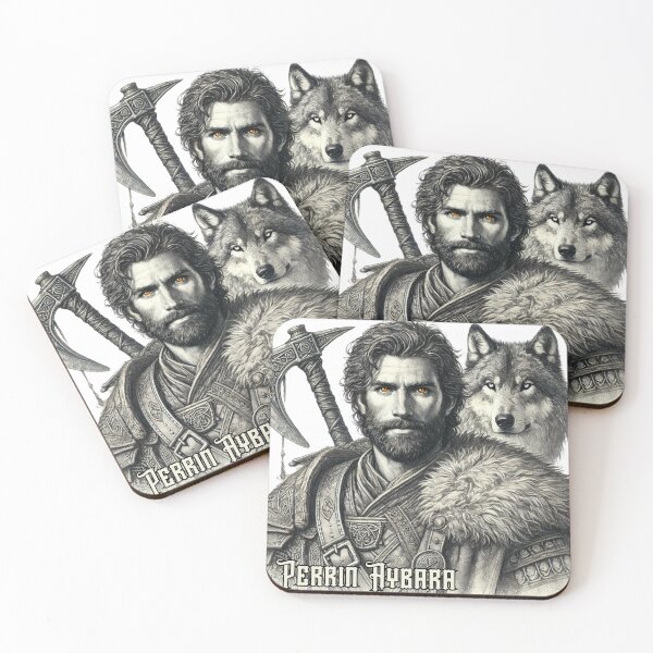 Item preview, Perrin Aybara Drawing Art - Daddy and Handsome designed and sold by ecdato.