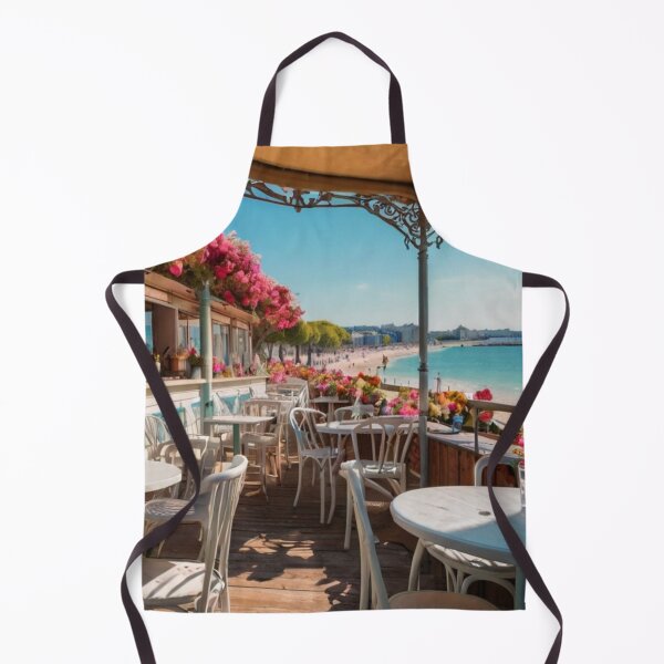 Artikelvorschau, The Sound of Waves A Cozy Parisian Café by the Ocean entworfen und verkauft von BlareBlare.