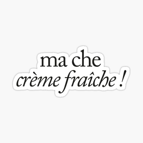 Vista previa del artículo con la obra «¡Mi querida crema fresca!», diseñado y vendido por SpilloDesign.