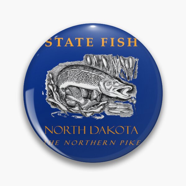 Item preview, North Dakota Territory The Northern Pike Fish designed and sold by taiche.