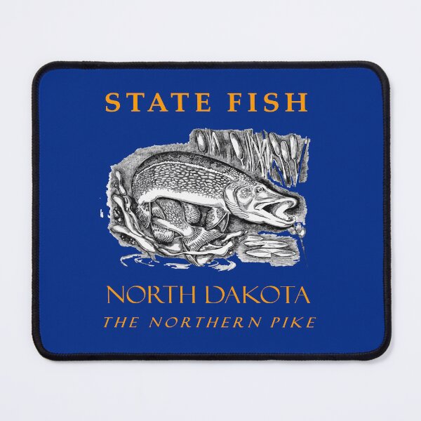 Item preview, North Dakota Territory The Northern Pike Fish designed and sold by taiche.