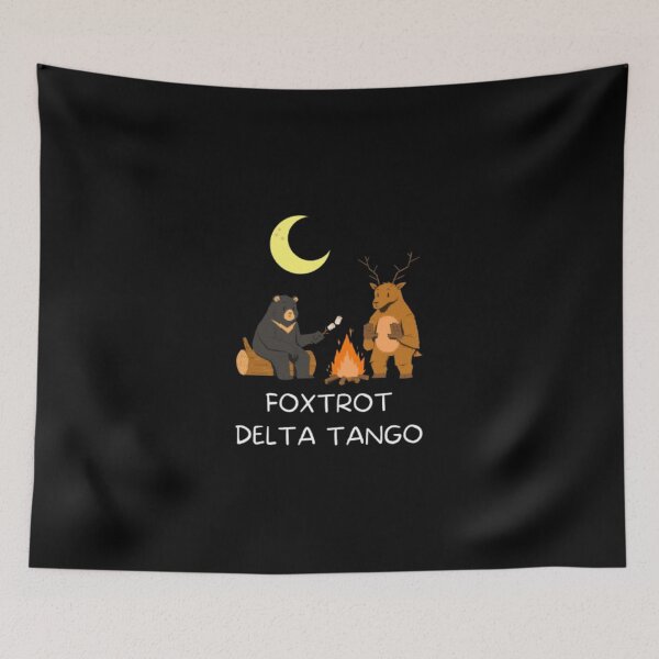Item preview, FOXTROT DELTA TANGO designed and sold by closettycoot.