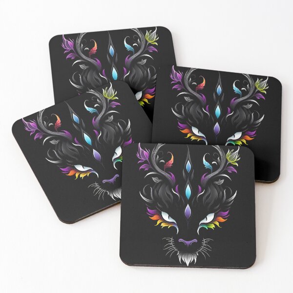 Item preview, Mystical Forest Deer with Glowing Floral Horns designed and sold by Pepelatc.