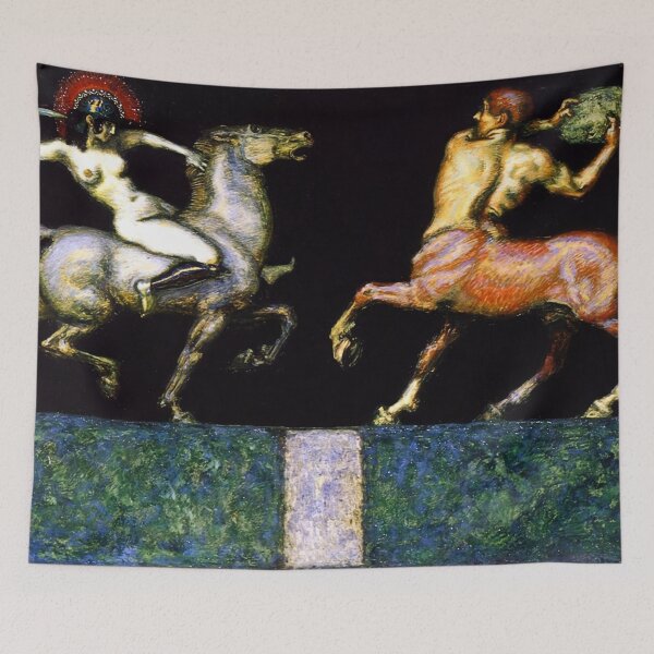 Item preview, Amazon and Centaur, Franz Von Stuck (1912) designed and sold by Onodera.