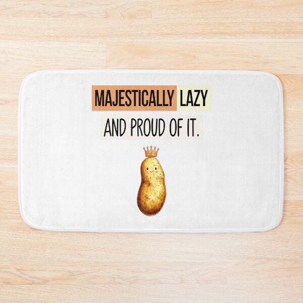 Item preview, Majestically Lazy Potato King Funny designed and sold by Taans-Creation.