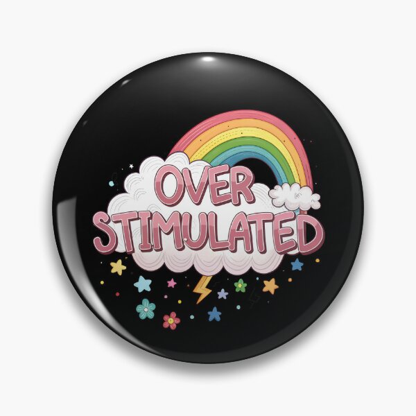 Item preview, Overstimulated Rainbow Probably Overstimulated Gear designed and sold by DynamicDesign.