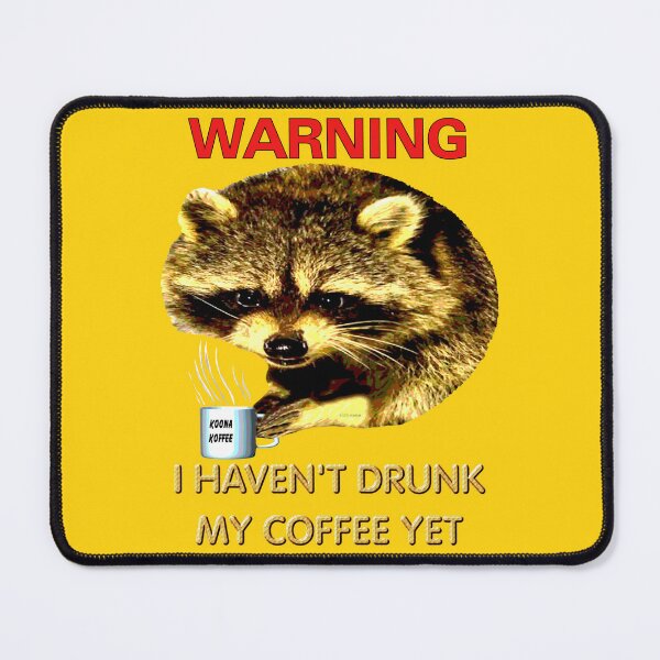 Item preview, Koona Koffee Raccoon designed and sold by kristalcurt.