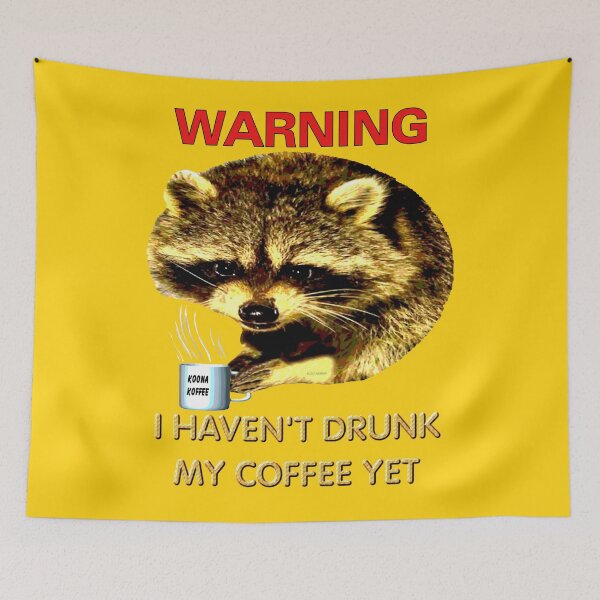 Item preview, Koona Koffee Raccoon designed and sold by kristalcurt.