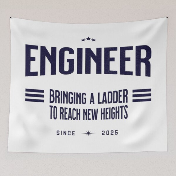 Item preview, Engineer: Bringing a Ladder to Reach New Heights designed and sold by Syrupulse.