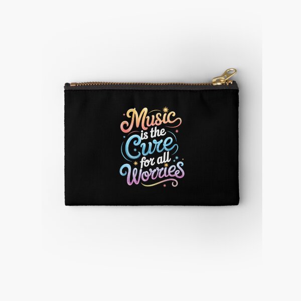 Item preview, "Music is the cure for all worries"" – Feel the Beat, Free Your Mind designed and sold by paulo silveira.