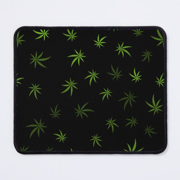 Item preview, Botanical Harmony: Cannabis Leaf Serenity Pattern Art designed and sold by Zakrytos ★★★★★.