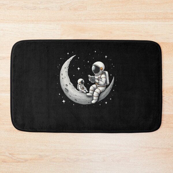 Item preview, Astronaut Reading Book To Child Moon Space Women Kids designed and sold by clothesy7.