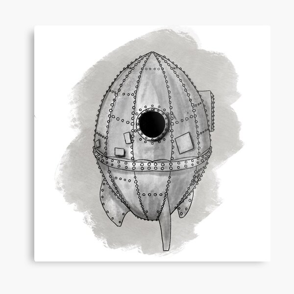 Aperçu de l'œuvre Space shuttle  créée et vendue par Bulles-de-Meri.