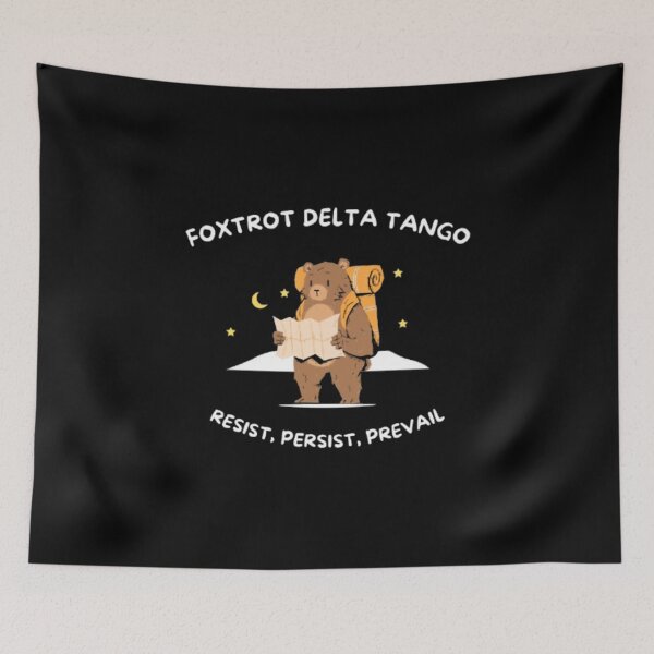 Item preview, FOXTROT DELTA TANGO designed and sold by closettycoot.