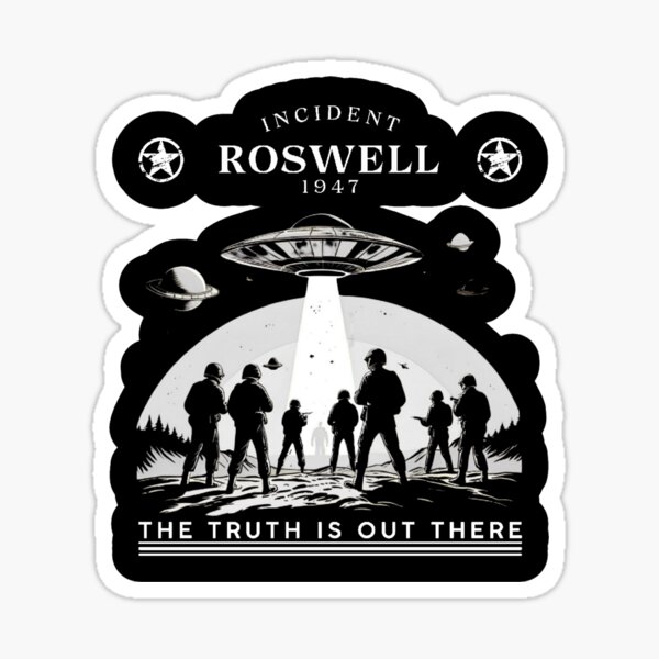 Item preview, Roswell 1947: Alien Encounter or Hoax? designed and sold by UFO-ART.