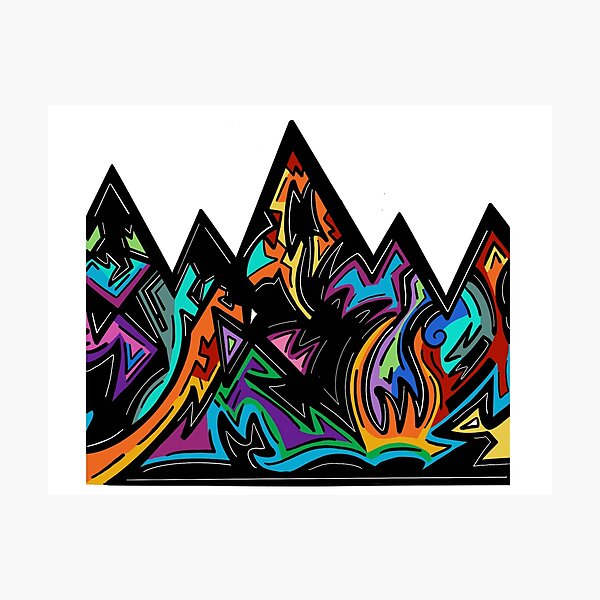 Item preview, Funky Mountain designed and sold by Mixolydian89.