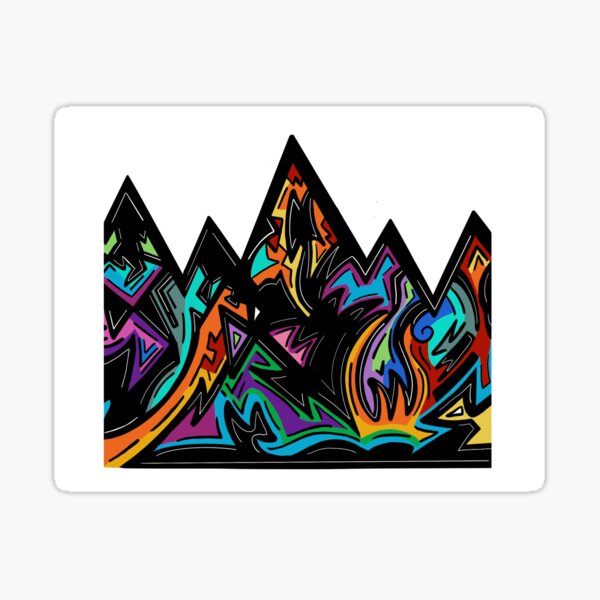 Item preview, Funky Mountain designed and sold by Mixolydian89.