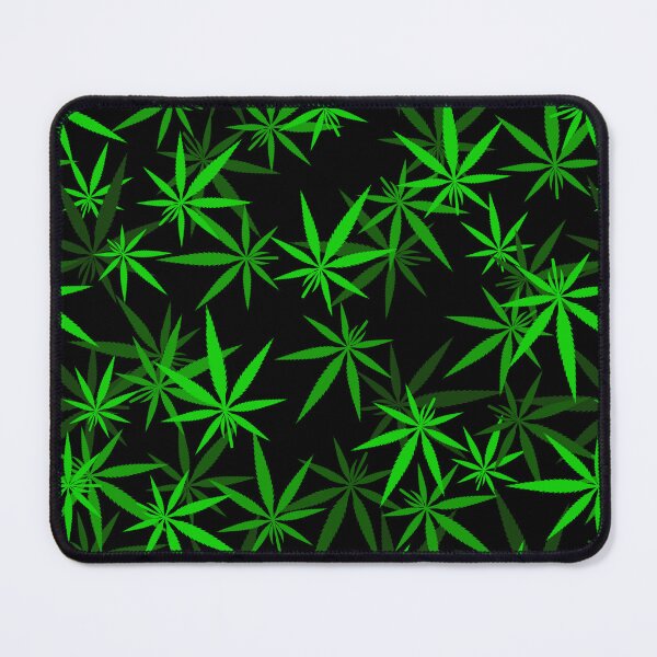 Item preview, Botanical Balance: Serene Cannabis Leaf Pattern Art designed and sold by Zakrytos ★★★★★.
