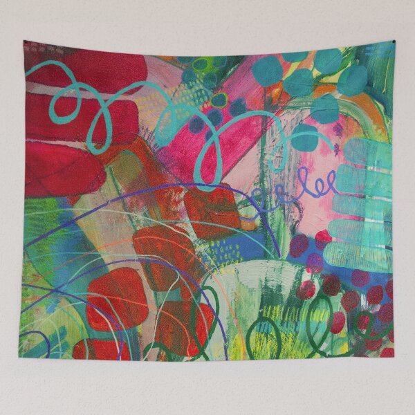 Item preview, Turquoise Swirl designed and sold by Sam Higgins Art.