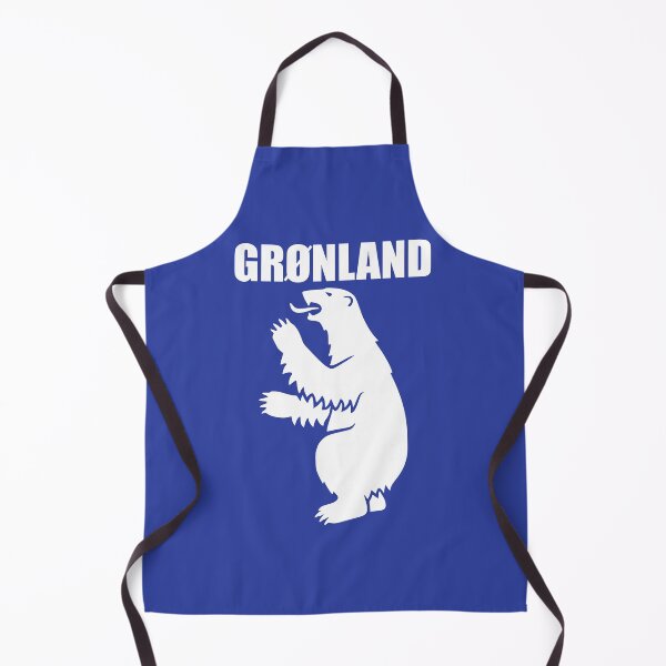 Item preview, Grønland Greenland Greenland Kalaallit Nunaat polar bear logo white coat of arms 01 designed and sold by Future Nerd.