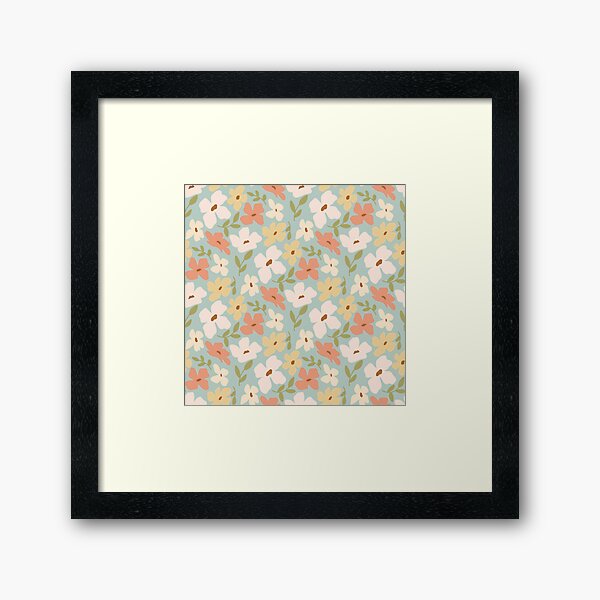 Aperçu de l'œuvre Fleurs bleues créée et vendue par Diannewakker.