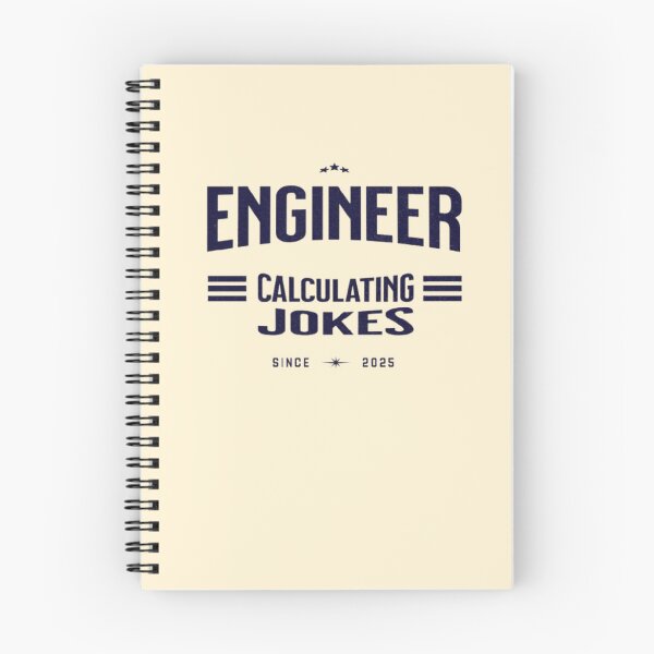 Item preview, Engineer: Calculating Jokes with Precision designed and sold by Syrupulse.