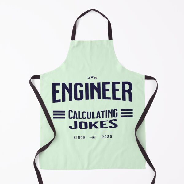 Item preview, Engineer: Calculating Jokes with Precision designed and sold by Syrupulse.