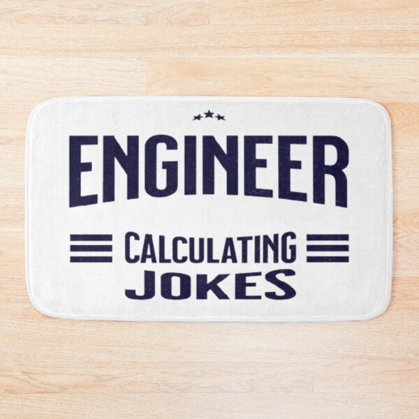 Item preview, Engineer: Calculating Jokes with Precision designed and sold by Syrupulse.