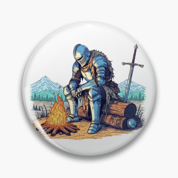 Item preview, Knight Resting at the Campfire designed and sold by R-market.
