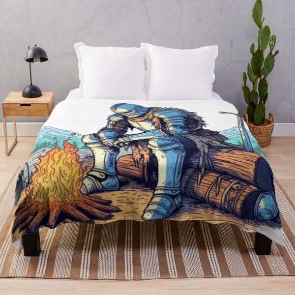 Item preview, Knight Resting at the Campfire designed and sold by R-market.