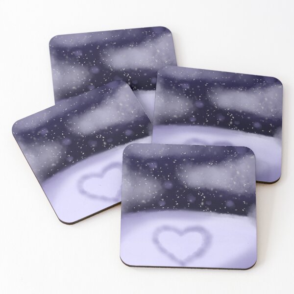 Item preview, Snow landscape with a heart designed and sold by Bulles-de-Meri.