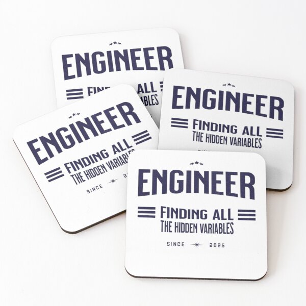 Item preview, Engineer: Finding All the Hidden Variables designed and sold by Syrupulse.