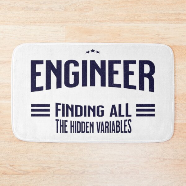 Item preview, Engineer: Finding All the Hidden Variables designed and sold by Syrupulse.