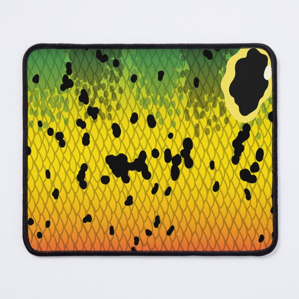 Item preview, Peacock Bass Skin Pattern Fishing Design designed and sold by BikeVoucherJr.