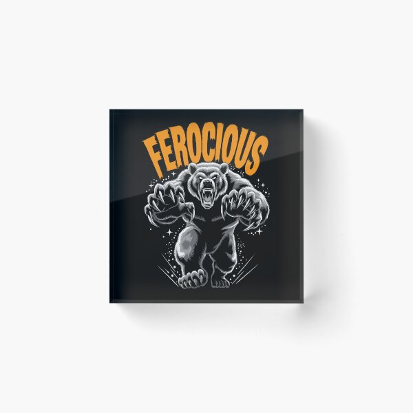 Item preview, "Ferocious Bear" – Unleash the Wild Beast Within designed and sold by paulo silveira.