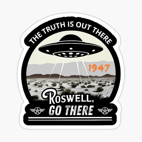 Item preview, Roswell Incident: UFO Crash or Cover-Up? designed and sold by UFO-ART.