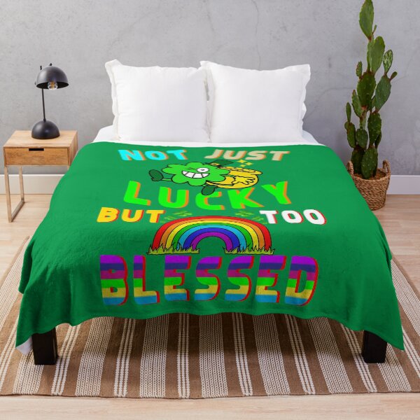 Item preview, Not Just Lucky But Too Blessed designed and sold by bitcgiantcrab7.