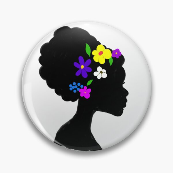 Item preview, Flower Crown Silhouette designed and sold by sheepishlea.