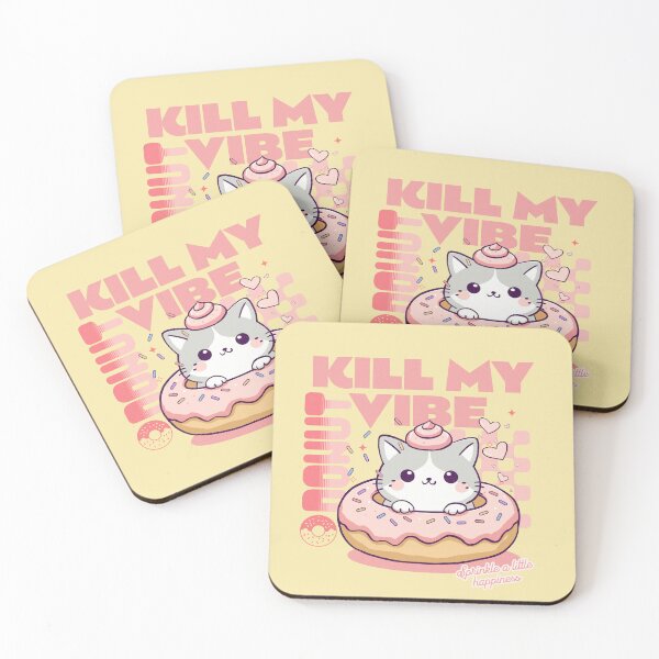 Item preview, Donut Kill My Vibe designed and sold by BaffledSnout.