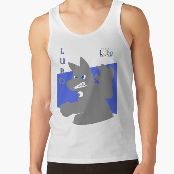 Nite Lubo Silhouette (Grey) Tank Top