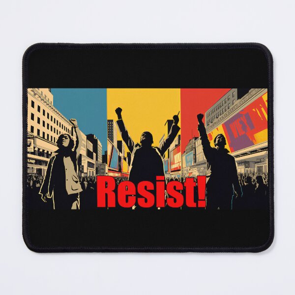Item preview, Resist - Design 3 designed and sold by JoeNeckbone's Hangout.
