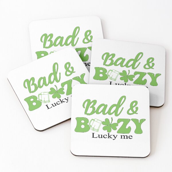 Item preview, Bad & Boozy St Patrick's Day Drinking - Essential T-Shirt designed and sold by FreedonCustmTee.