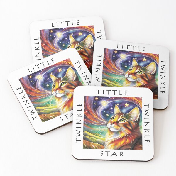 Item preview, Twinkle Star Cat designed and sold by Kspirit Designs.