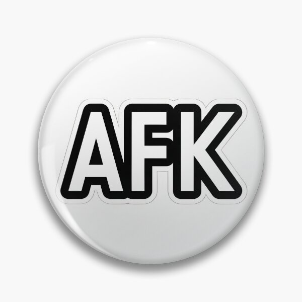 Item preview, AFK in Bold designed and sold by The-Fi9der.