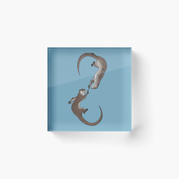 Item preview, Sea Otter Couple designed and sold by Rafaelcart.