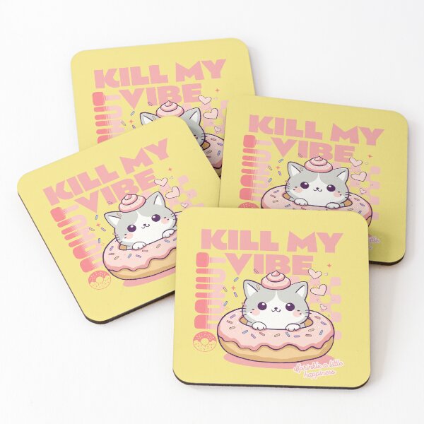 Item preview, Donut Kill My Vibe designed and sold by BaffledSnout.