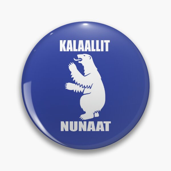 Item preview, Grønland Greenland Greenland Kalaallit Nunaat polar bear logo white coat of arms 02 designed and sold by Future Nerd.