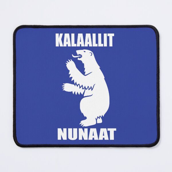Item preview, Grønland Greenland Greenland Kalaallit Nunaat polar bear logo white coat of arms 02 designed and sold by Future Nerd.
